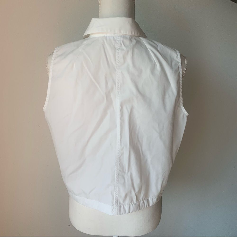 Epoque Evolution Sleeevless Collared Staple Shirt - image 5